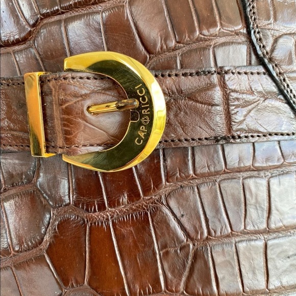 CAPORICCI 572 Alligator Boots Brown - Picture 10 of 14